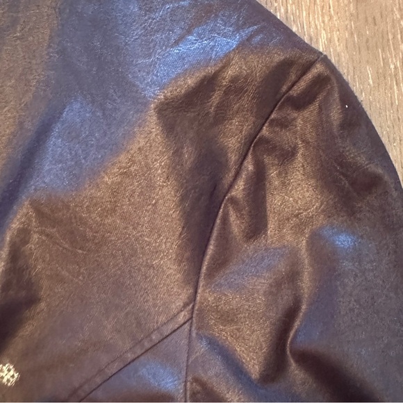 Vintage Saint Germain Paris Black Metallic Embroidered Light Jacket Medium FLAW - Picture 9 of 10